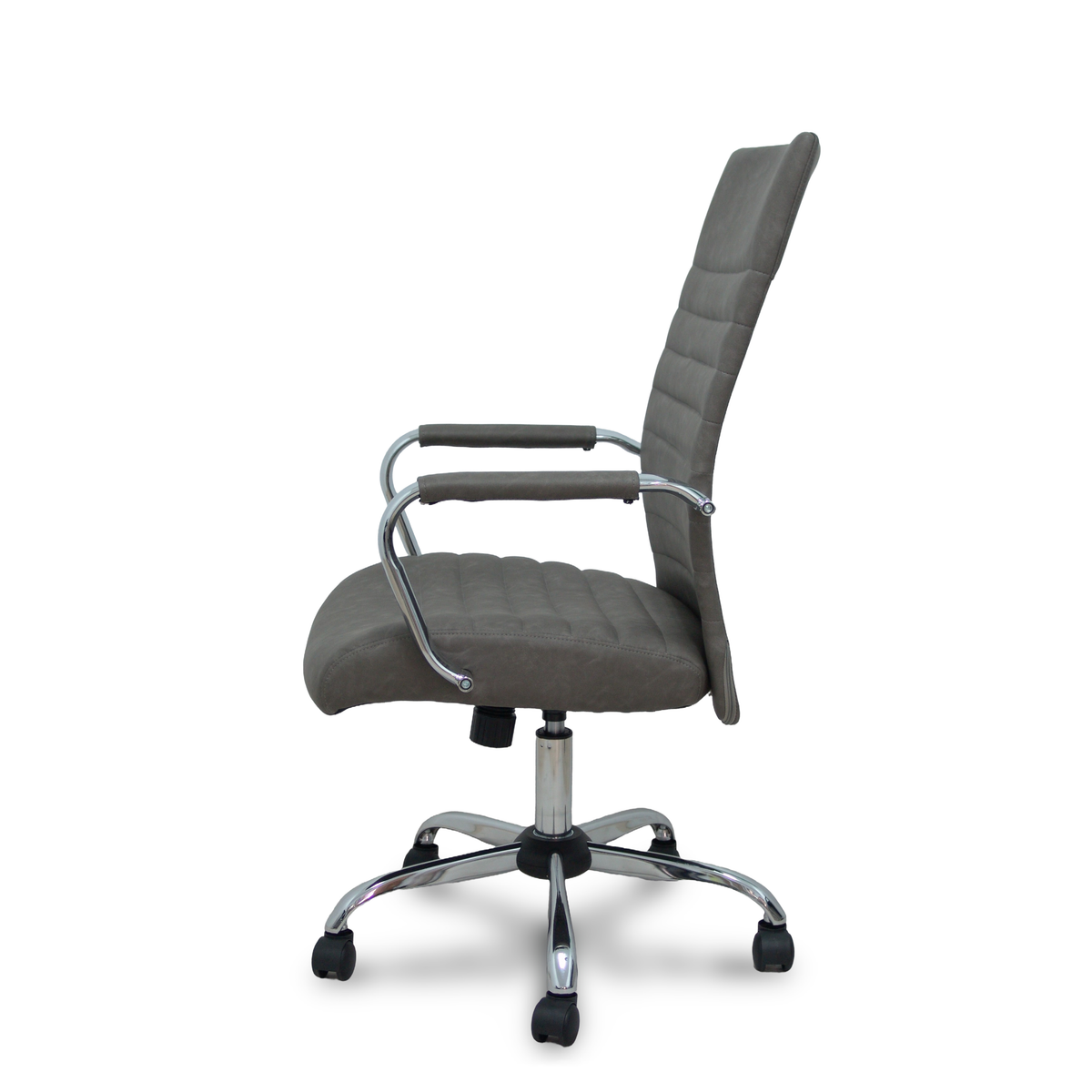 Sillón de oficina Piqueras y Crespo Opti528 Similpiel - Basculante - Gris