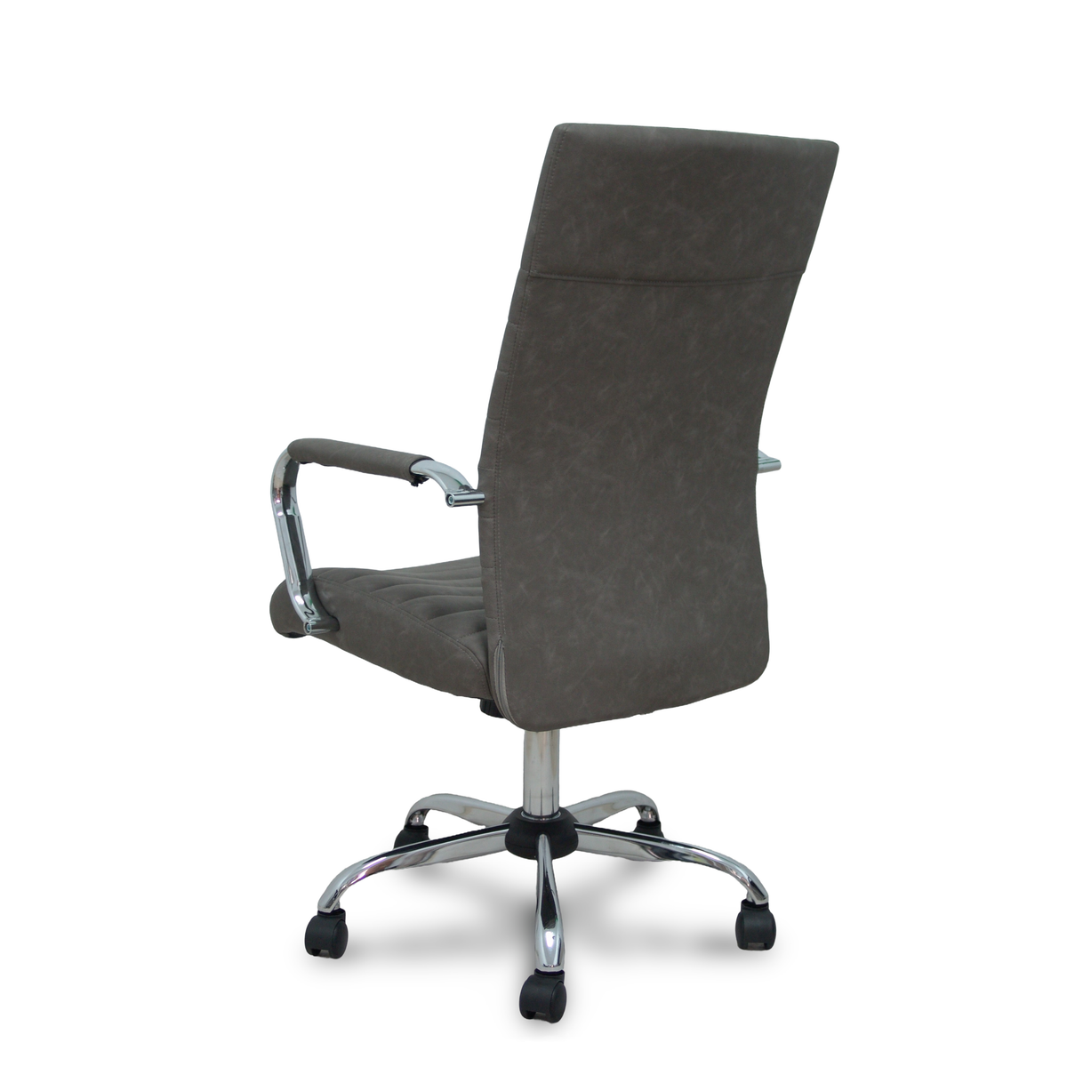 Sillón de oficina Piqueras y Crespo Opti528 Similpiel - Basculante - Gris