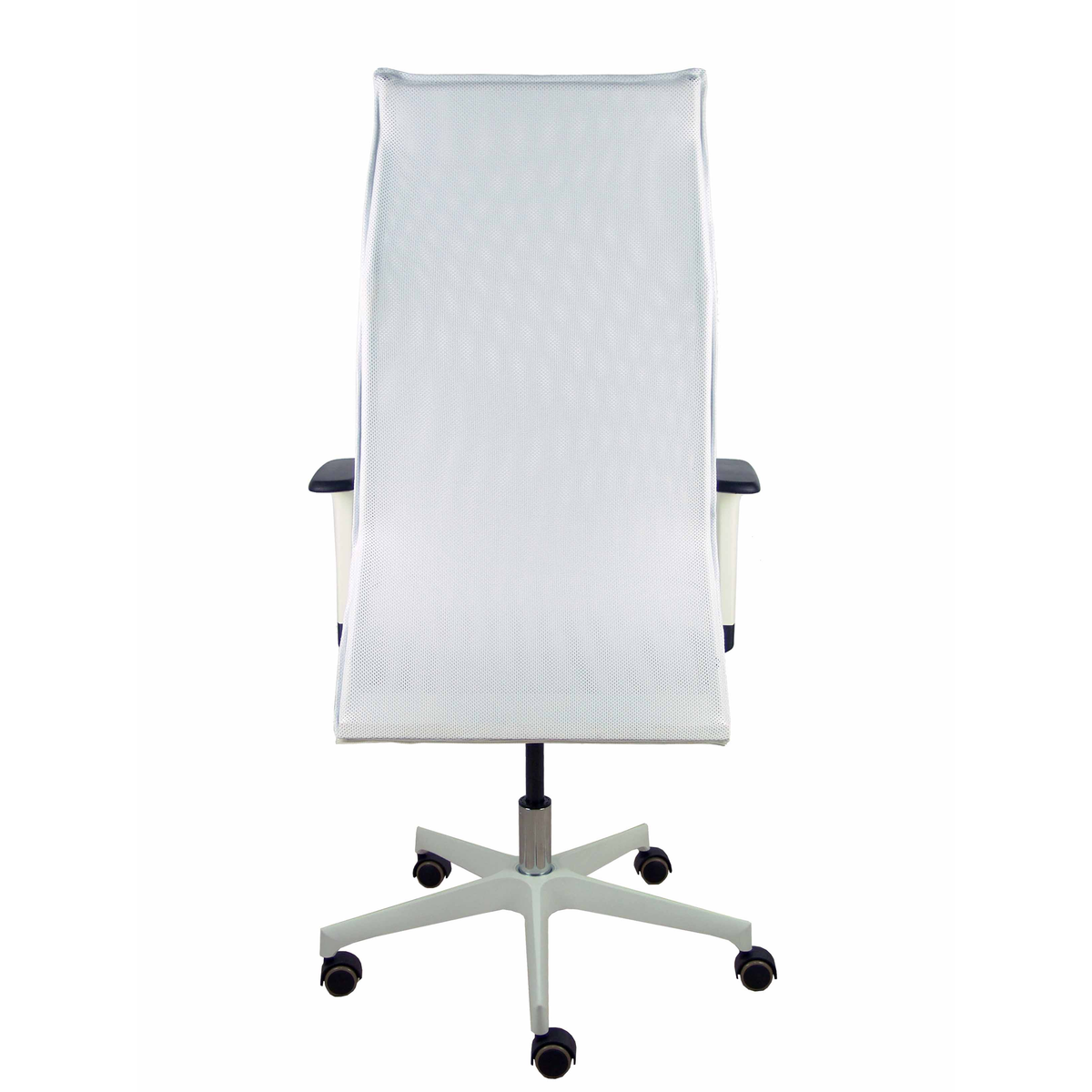Sillón de oficina Piqueras y Crespo Sahuco Blanco Similpiel + Malla - Blanco