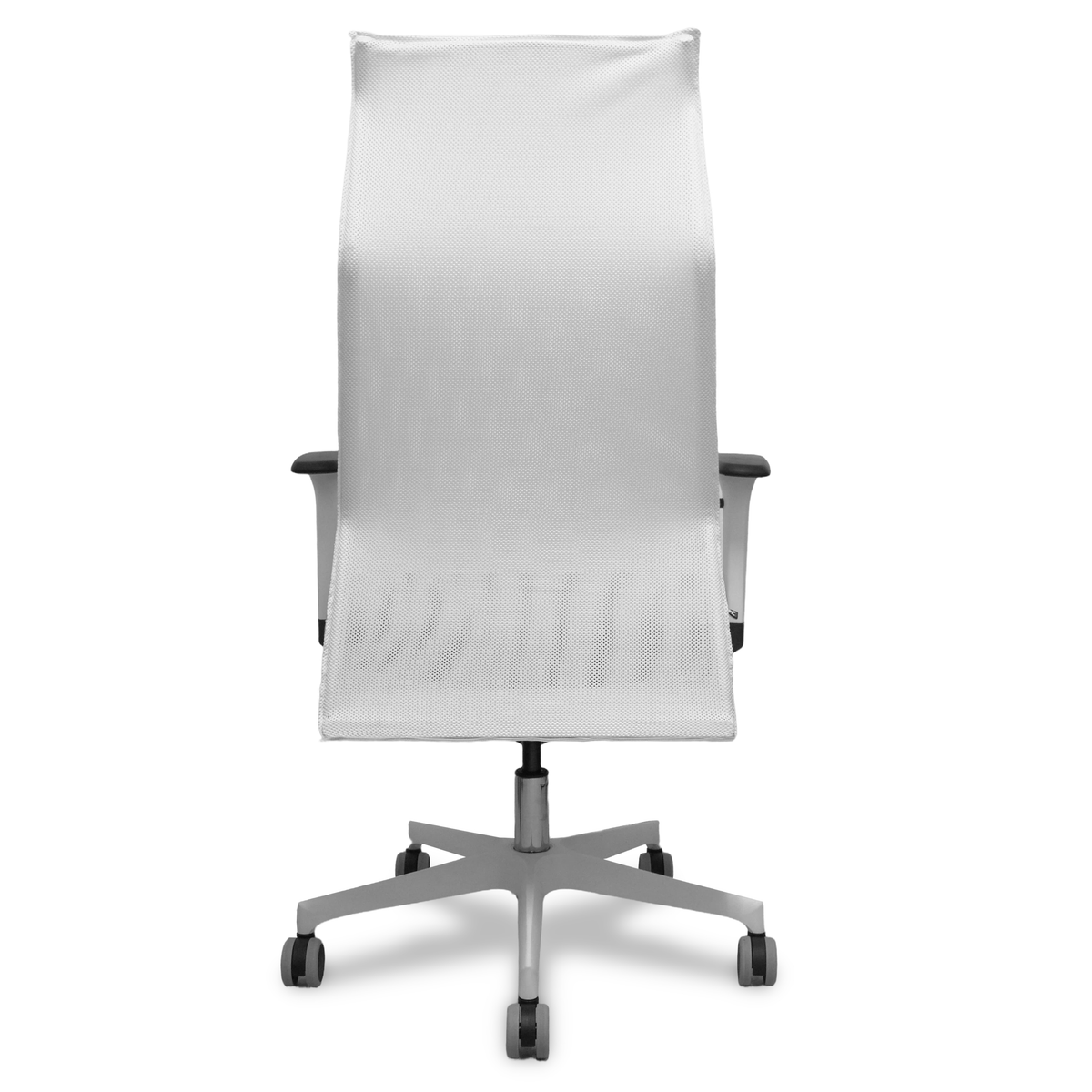 Sillón de oficina Piqueras y Crespo Sahuco Blanco Bali + - Ref. fabricante 13SM10B100B354BR65G - Blanco / Turquesa