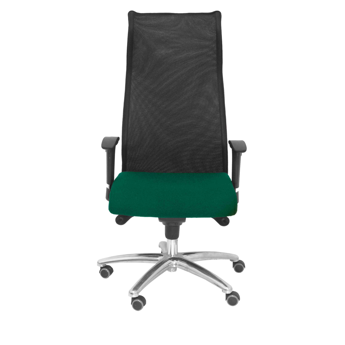 Sillón de oficina Piqueras y Crespo Sahuco Bali + Malla - Ref. fabricante 13SBALI100 - Verde Esmeralda