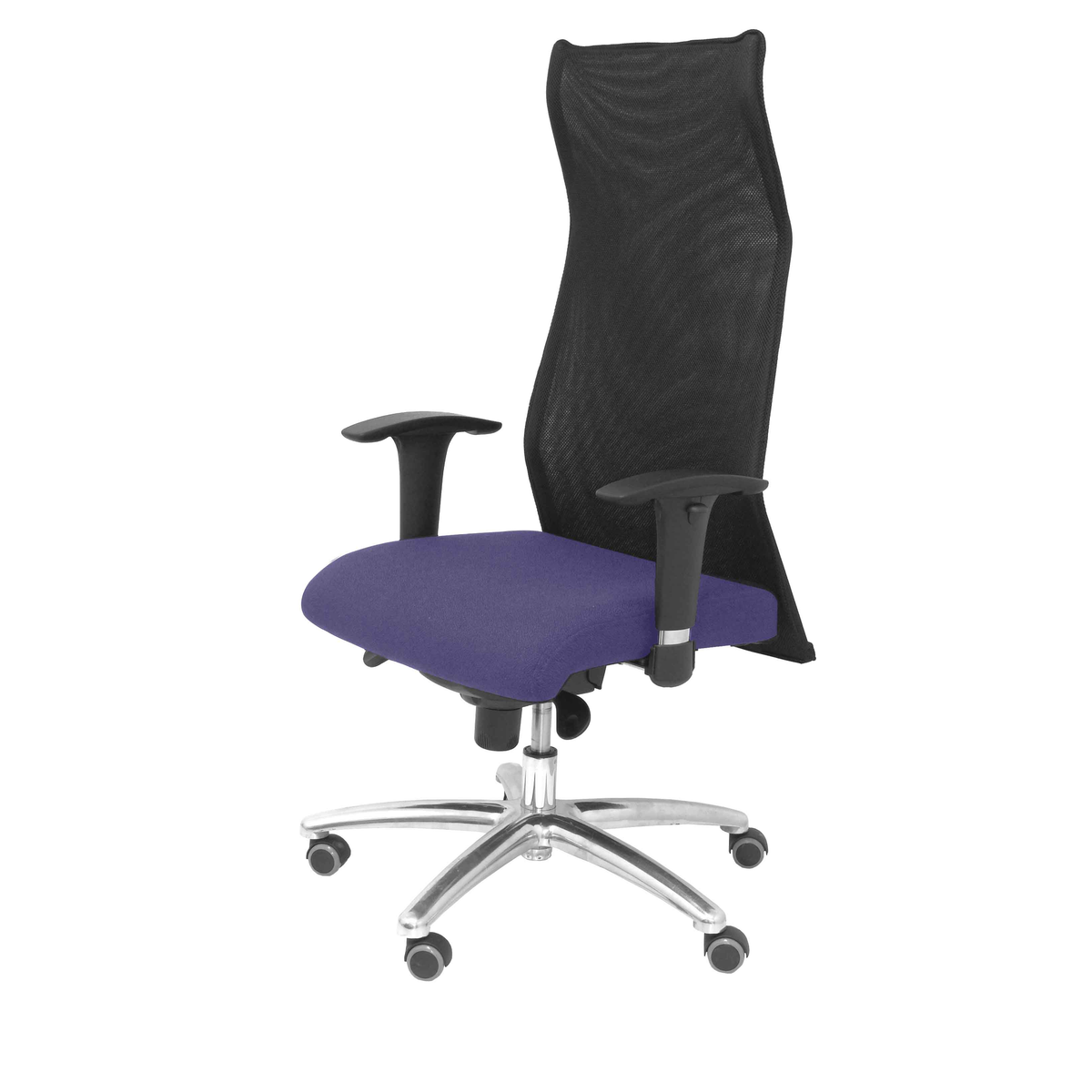 Sillón de oficina Piqueras y Crespo Sahuco Bali + Malla - Ref. fabricante 13SBALI100 - Azul Claro