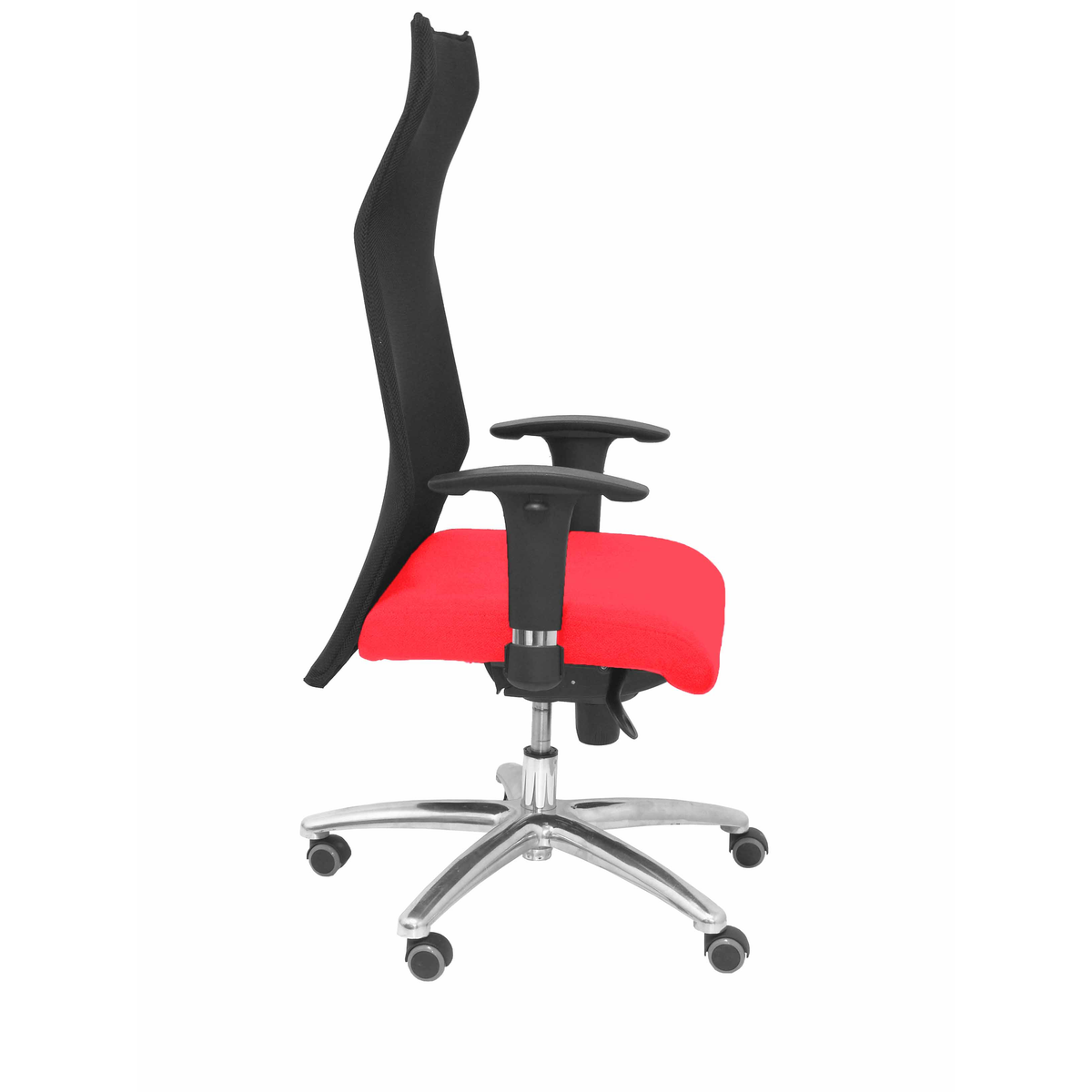 Sillón de oficina Piqueras y Crespo Sahuco Bali + Malla - Ref. fabricante 13SBALI100 - Rojo