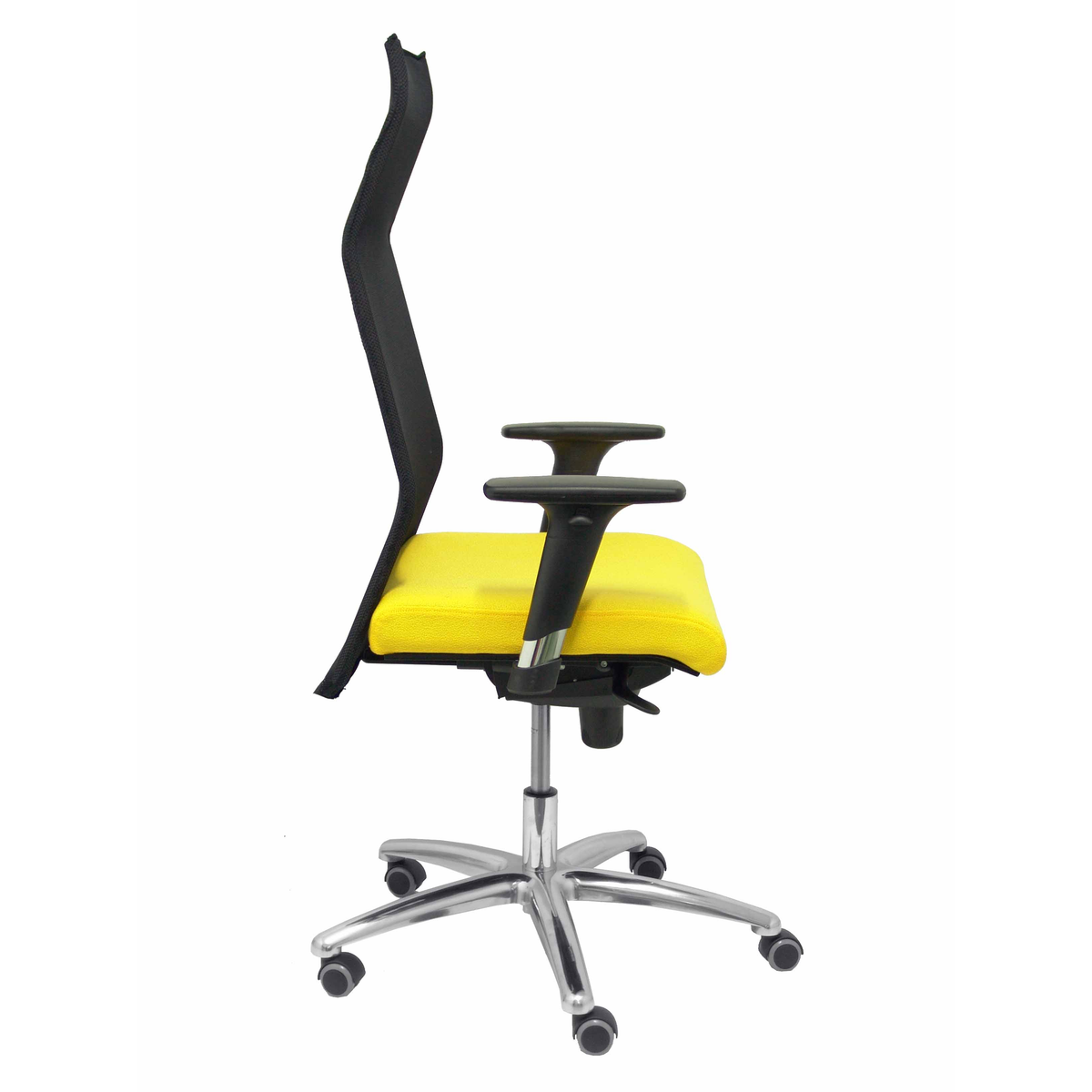 Sillón de oficina Piqueras y Crespo Sahuco Xl Bali + Malla - Ref. fabricante 13SXLBALI100 - Amarillo