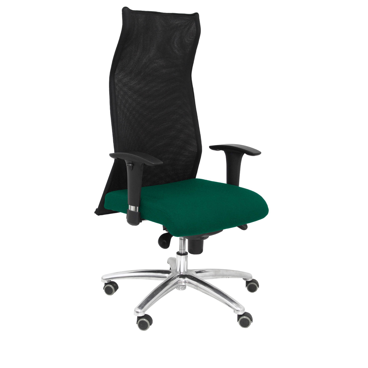 Sillón de oficina Piqueras y Crespo Sahuco Xl Bali + Malla - Ref. fabricante 13SXLBALI100 - Verde Esmeralda