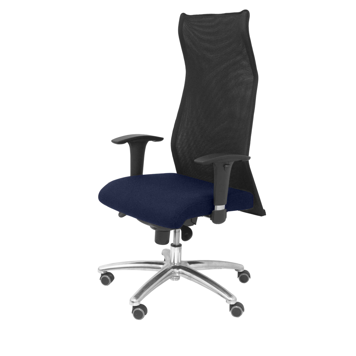 Sillón de oficina Piqueras y Crespo Sahuco Xl Bali + Malla - Ref. fabricante 13SXLBALI100 - Azul Marino