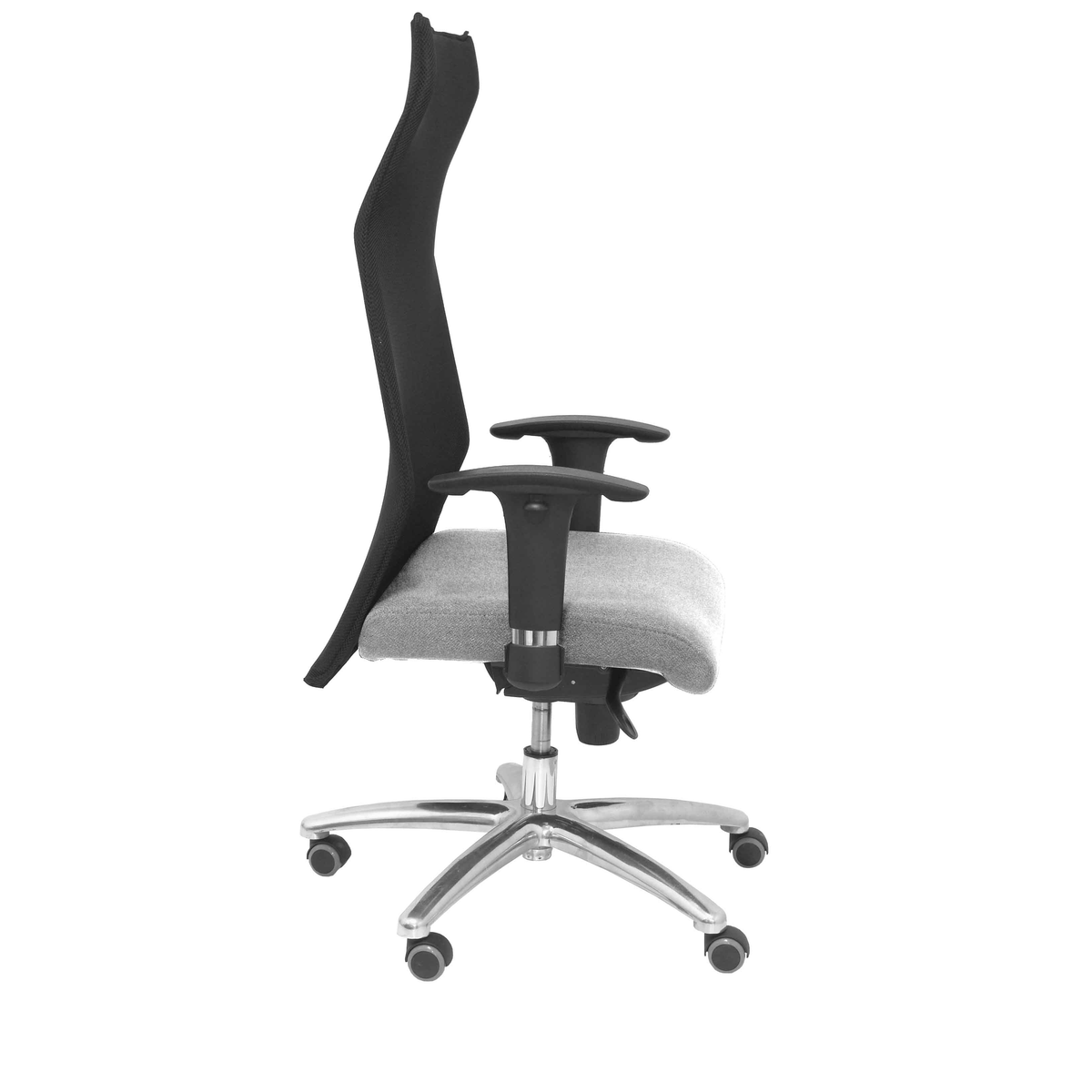 Sillón de oficina Piqueras y Crespo Sahuco Xl Bali + Malla - Ref. fabricante 13SXLBALI100 - Gris Claro