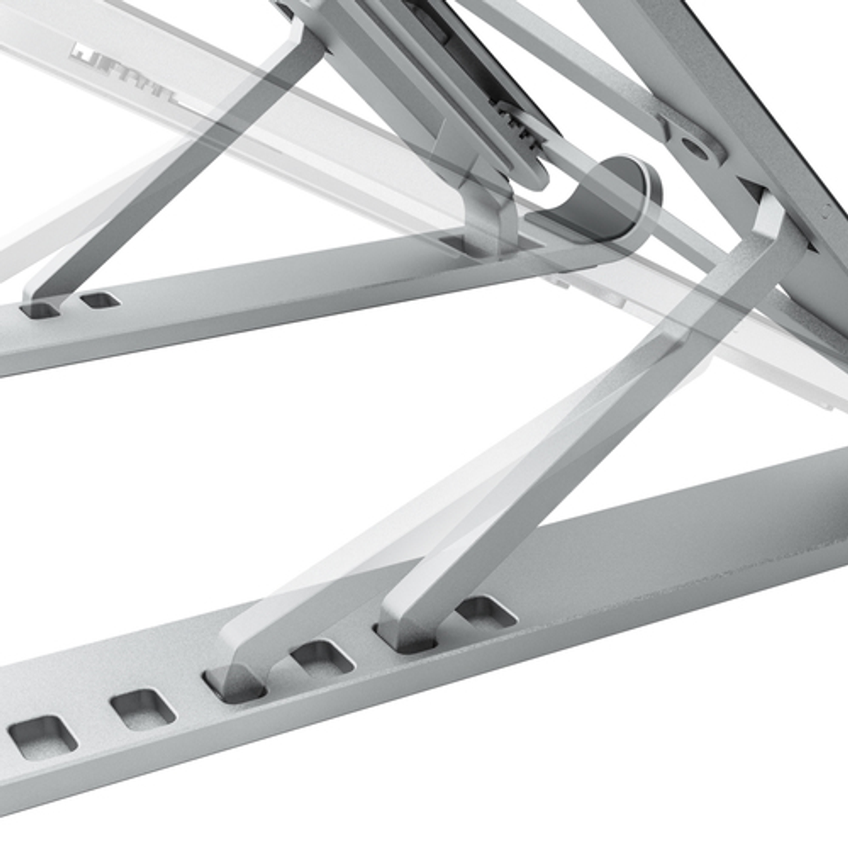 Soporte para portátil AISENS LPS1M-099 Plata - vista 3