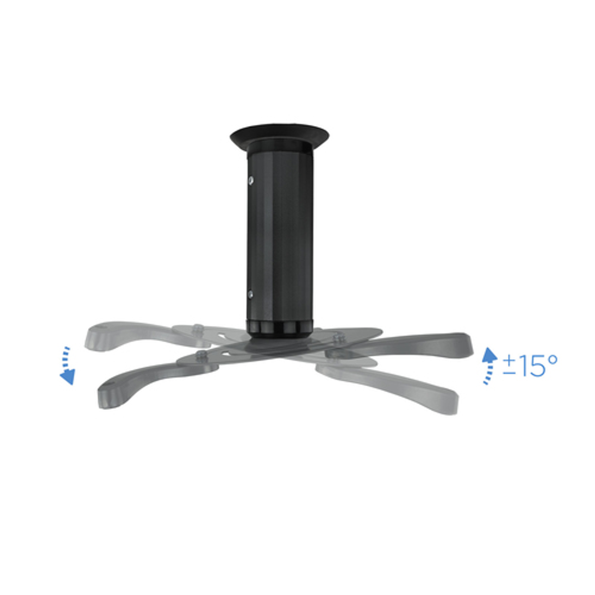 Soporte para proyector TooQ PJ1010TN-B Techo 10 kg - vista 4