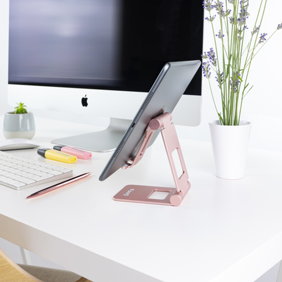 Soporte para tablet TooQ PH-KEOPS-OCASO 10" Rosa - vista 10