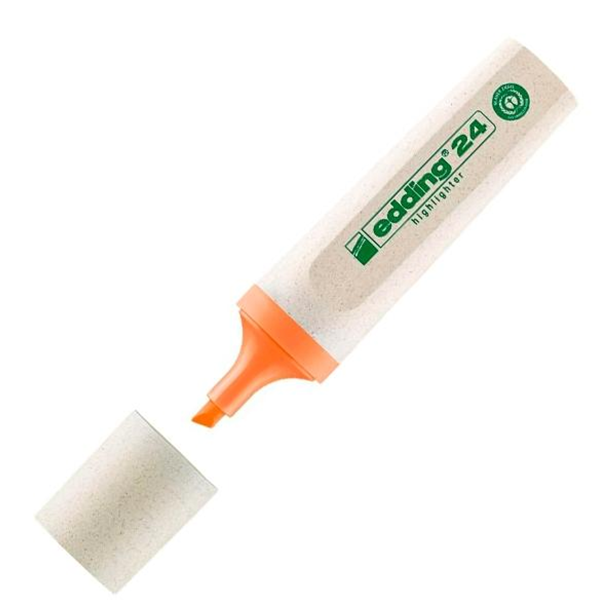Subrayador Edding Marcador Fluorescente Ecoline 24 Naranja