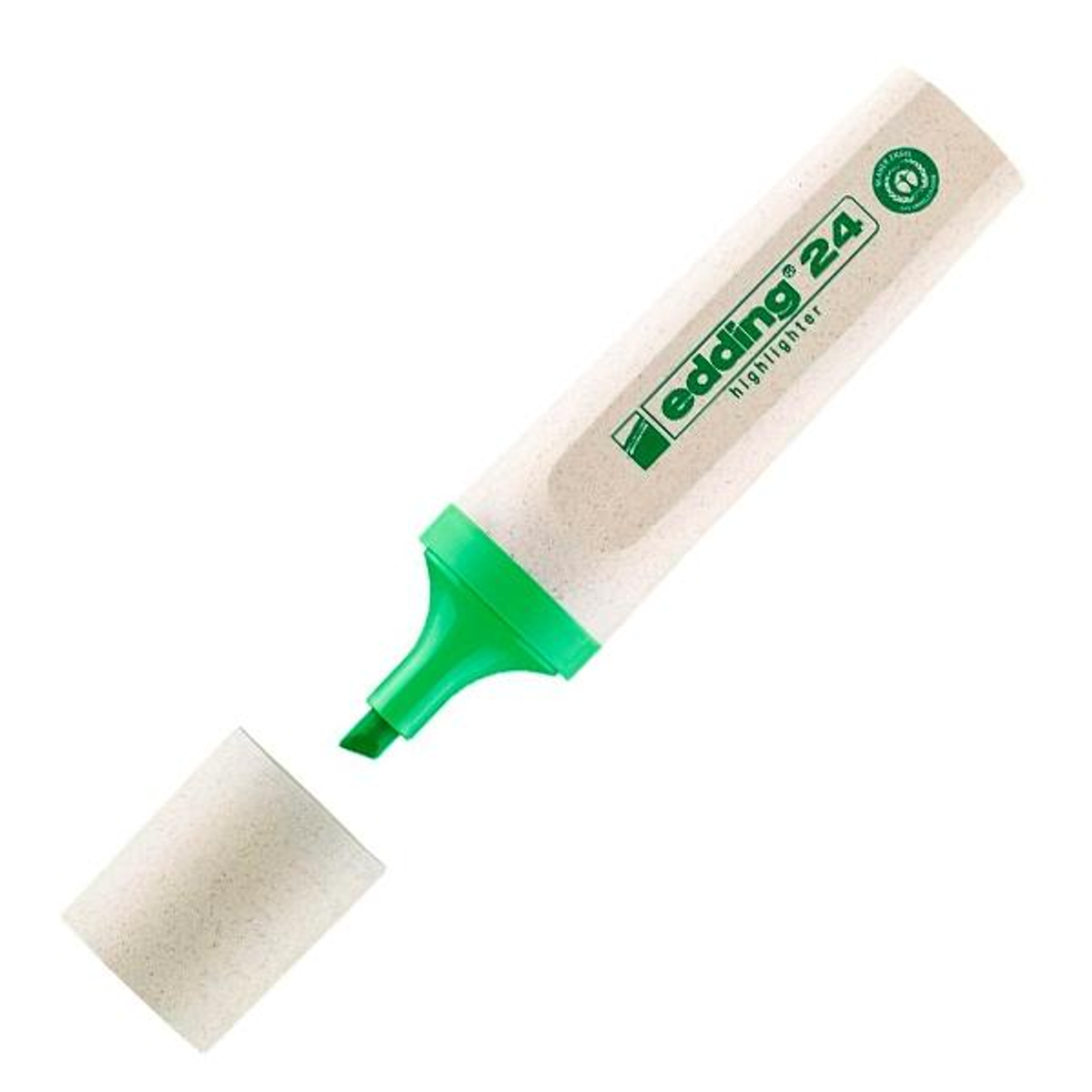 Subrayador Edding Marcador Fluorescente Ecoline 24 Verde Claro