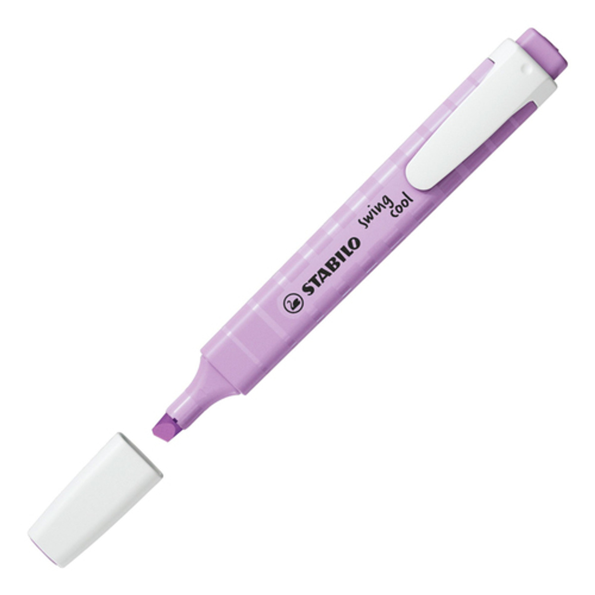 Subrayador Stabilo Marcador Fluorescente Swing Cool Pastel Brisa Violeta - vista 2