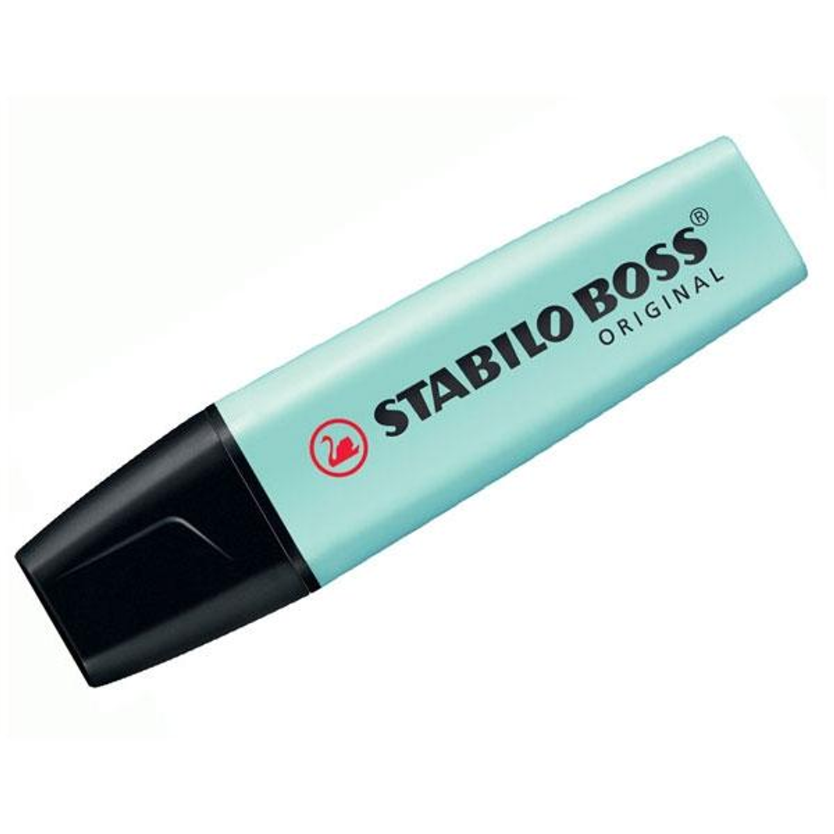 Subrayador Stabilo Marcador Fluorescente Boss Pastel Trazo 5mm Toque de Turquesa