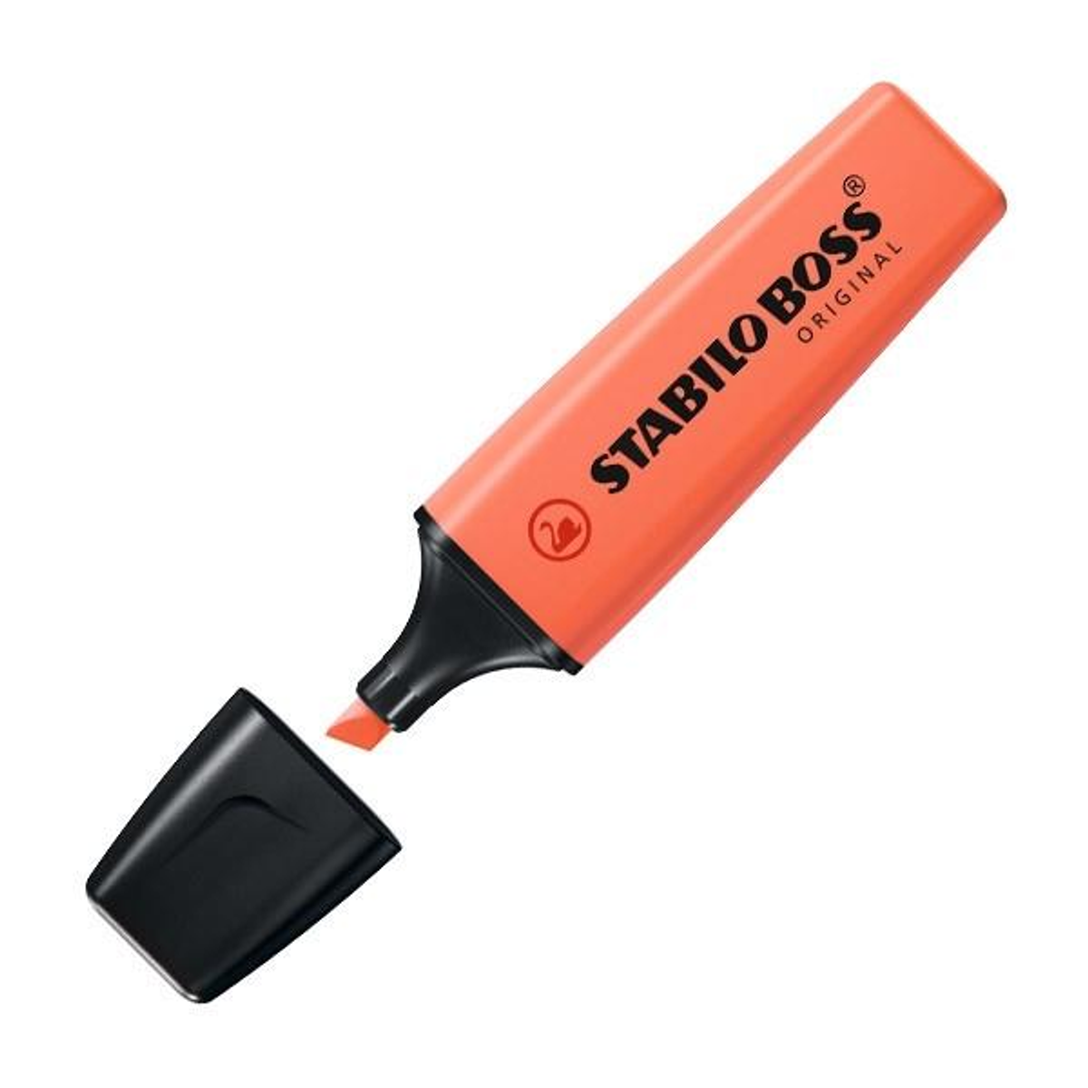Subrayador Stabilo Marcador Fluorescente Boss Pastel Trazo 5mm Coral Meloso