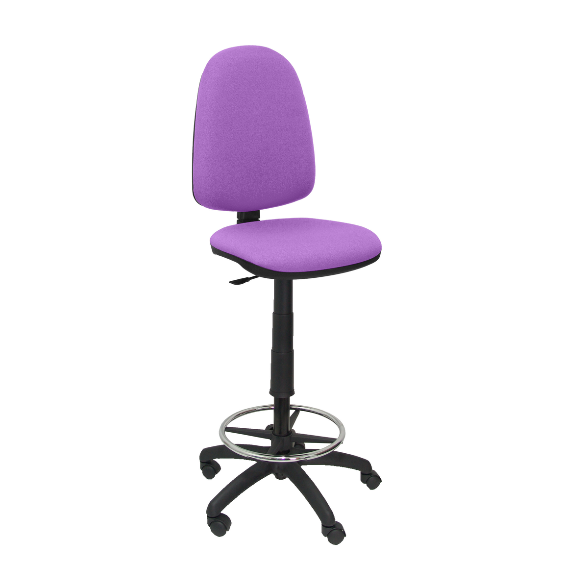 Taburete de oficina Piqueras y Crespo Ayna Bali - Ref. fabricante T04CPBALI100 - Lila