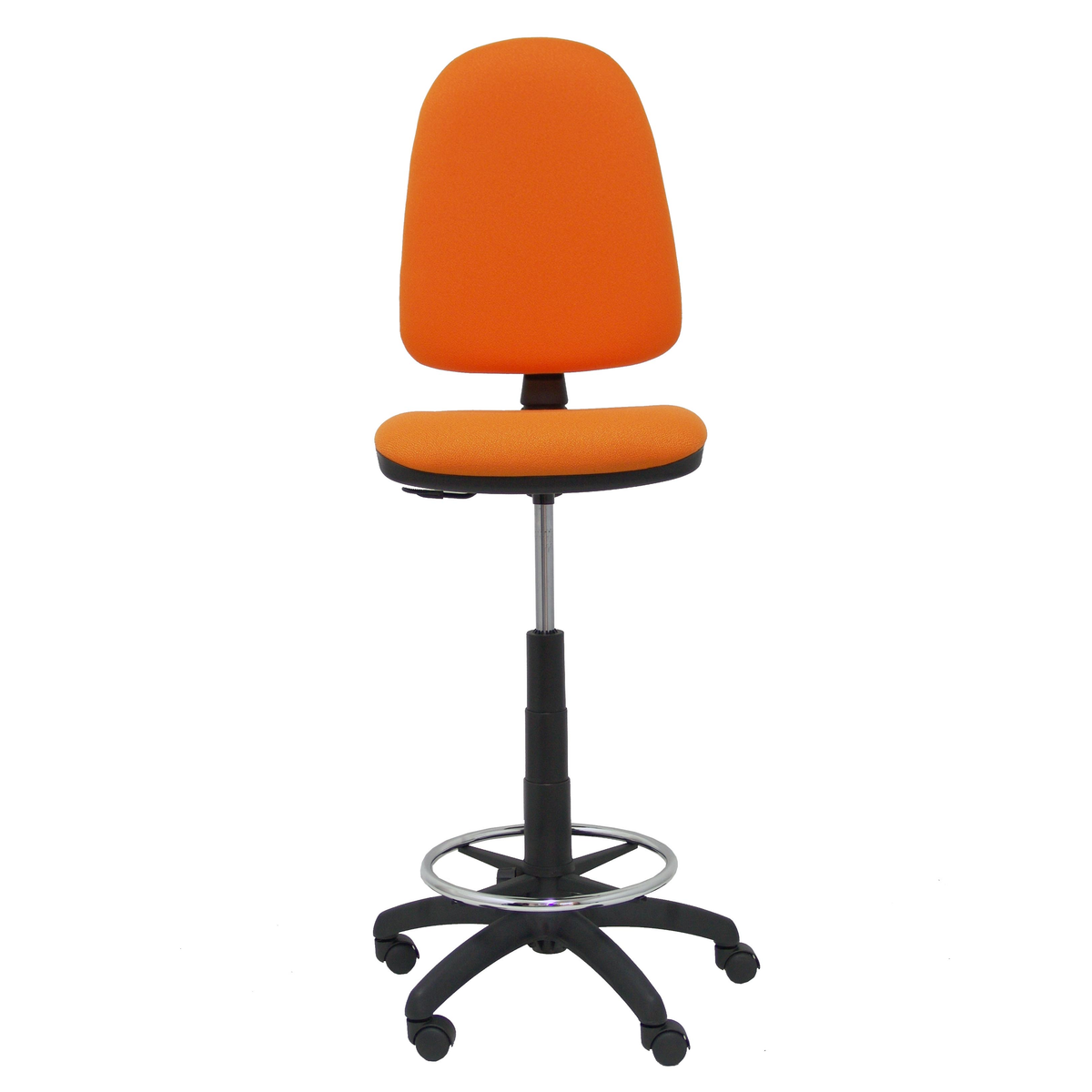Taburete de oficina Piqueras y Crespo Ayna Bali - Ref. fabricante T04CPBALI100 - Naranja