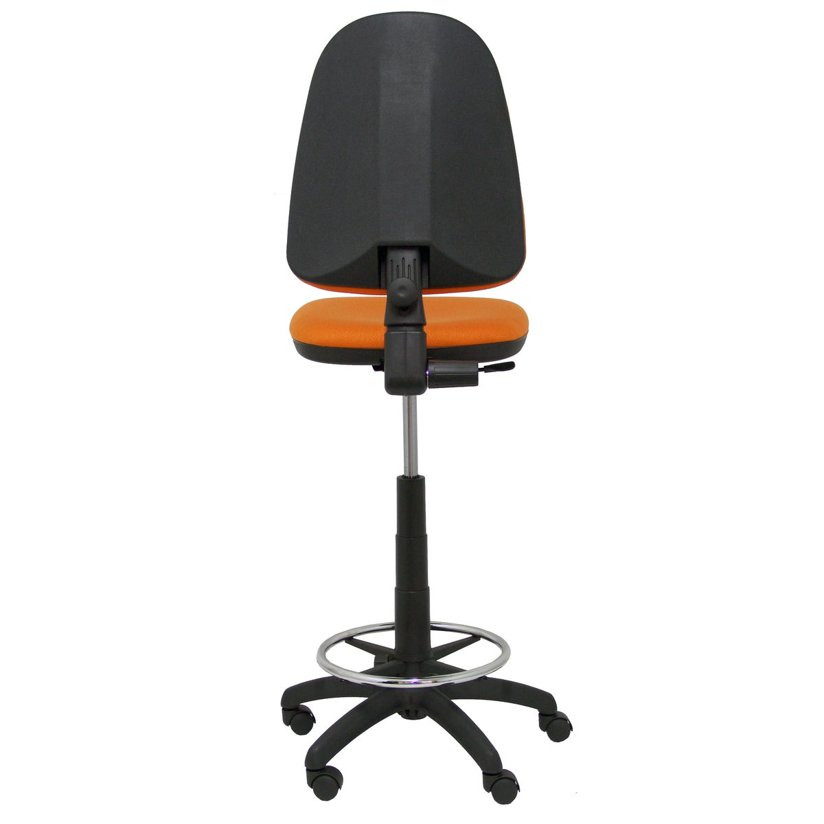 Taburete de oficina Piqueras y Crespo Ayna Bali - Ref. fabricante T04CPBALI100 - Naranja