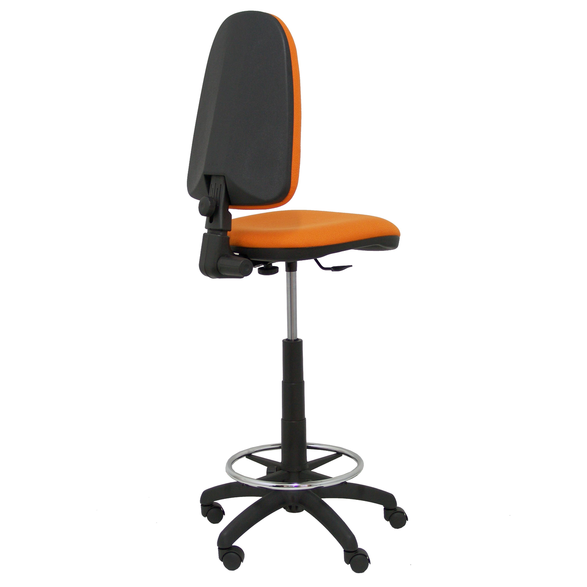 Taburete de oficina Piqueras y Crespo Ayna Bali - Ref. fabricante T04CPBALI100 - Naranja