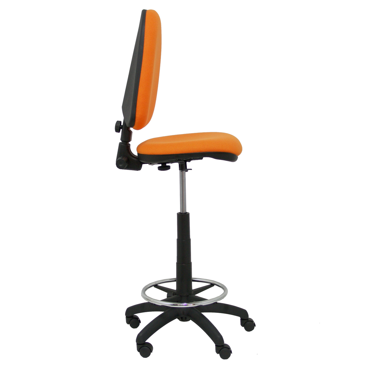 Taburete de oficina Piqueras y Crespo Ayna Bali - Ref. fabricante T04CPBALI100 - Naranja
