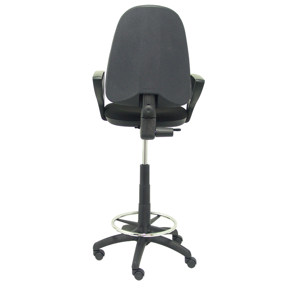 Taburete de oficina Piqueras y Crespo Ayna Bali - Brazos - Ref. fabricante T04CPBALI200BGOLF - Negro