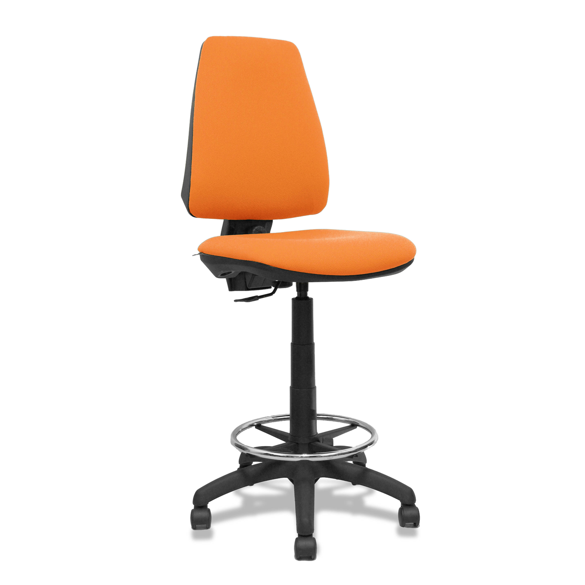 Taburete de oficina Piqueras y Crespo Elche Bali - Contacto permanente - Colores - Naranja