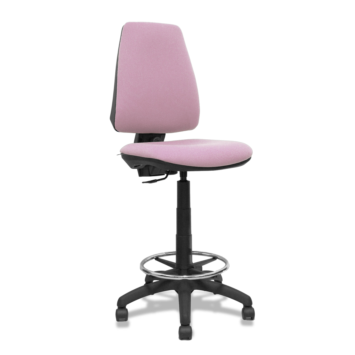 Taburete de oficina Piqueras y Crespo Elche Bali - Contacto permanente - Colores - Rosa
