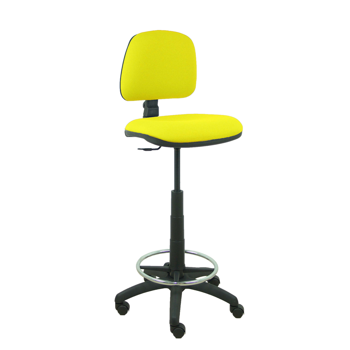 Taburete de oficina Piqueras y Crespo Isso Bali - Contacto - Ref. fabricante T12CPB100RN - Amarillo