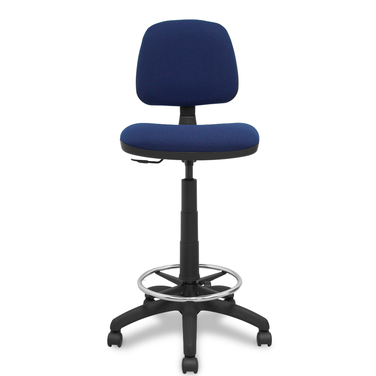 Taburete de oficina Piqueras y Crespo Isso Bali - Contacto - Ref. fabricante T12CPB100RN - Azul Marino