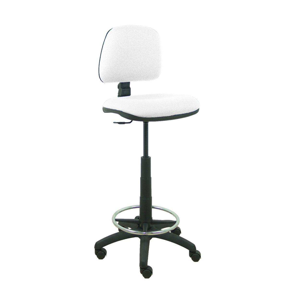 Taburete de oficina Piqueras y Crespo Isso Bali - Contacto - Ref. fabricante T12CPB100RN - Blanco