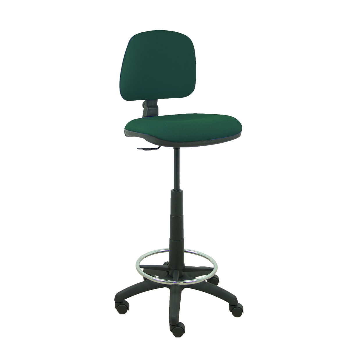 Taburete de oficina Piqueras y Crespo Isso Bali - Contacto - Ref. fabricante T12CPB100RN - Verde Botella