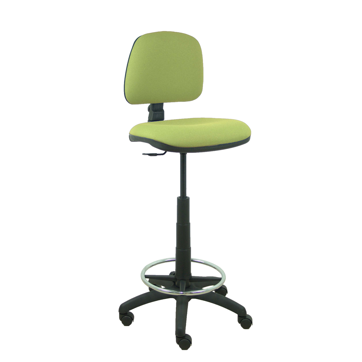 Taburete de oficina Piqueras y Crespo Isso Bali - Contacto - Ref. fabricante T12CPB100RN - Verde Oliva