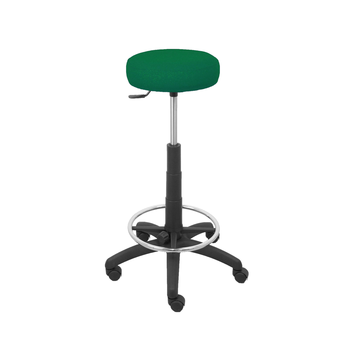 Taburete de oficina Piqueras y Crespo Tolosa Bali - Ref. fabricante T10GB10 - Verde Botella