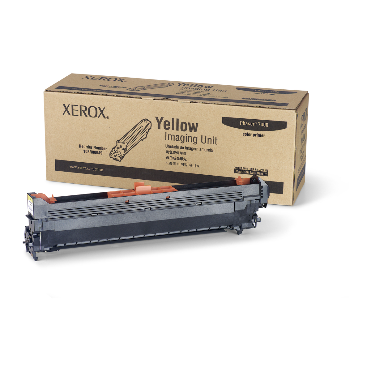 Tambor de imagen Xerox 108R00649 Original Amarillo