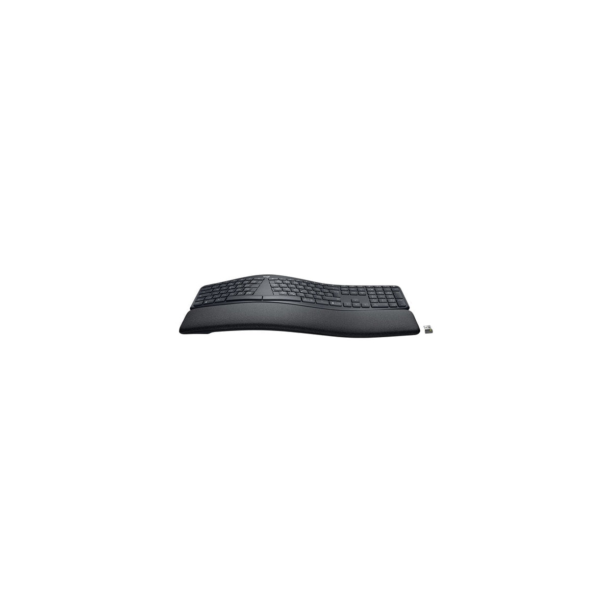 Teclado Logitech ERGO K860 Business inalámbrico español grafito, vista 3