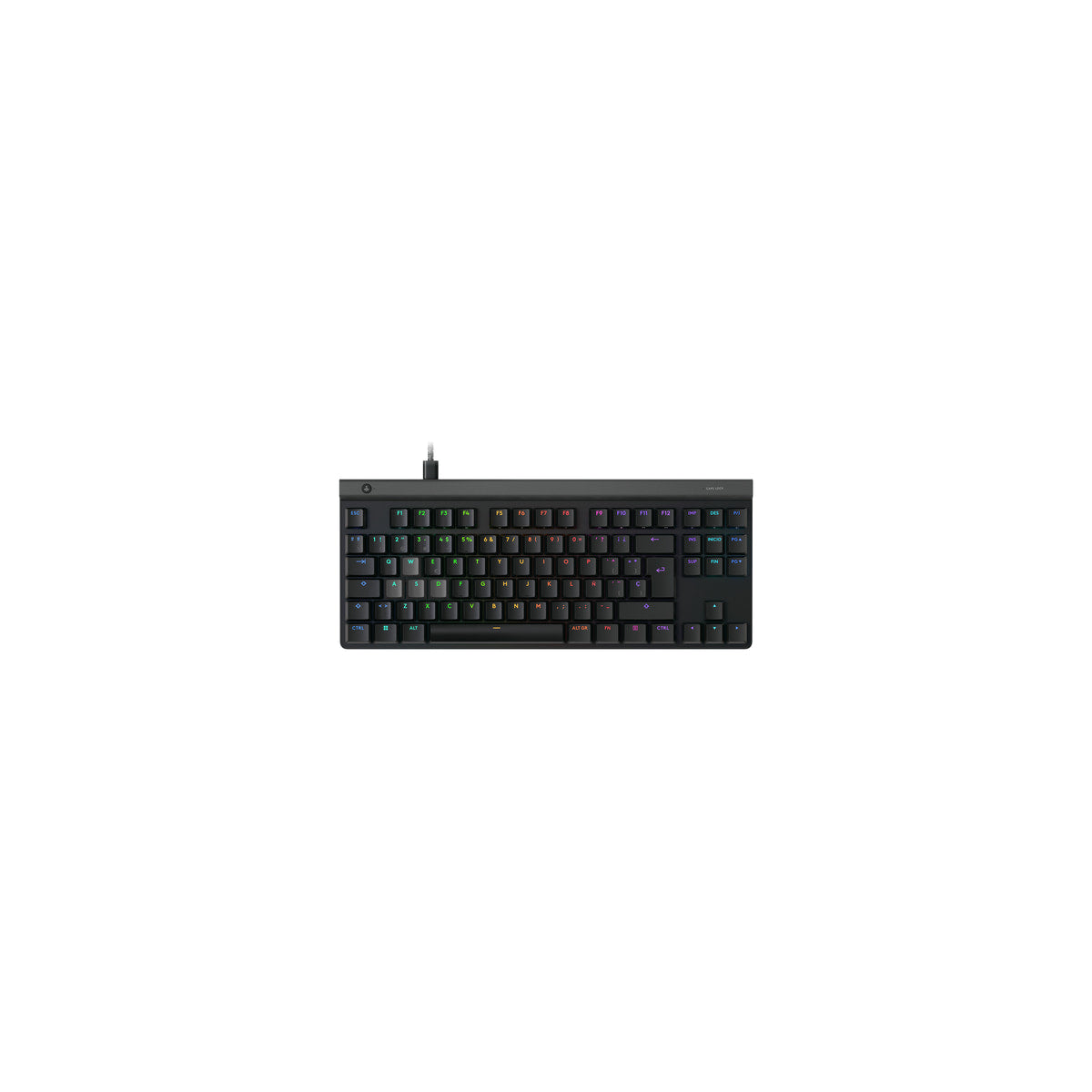 Teclado Logitech G515 USB español negro, vista principal