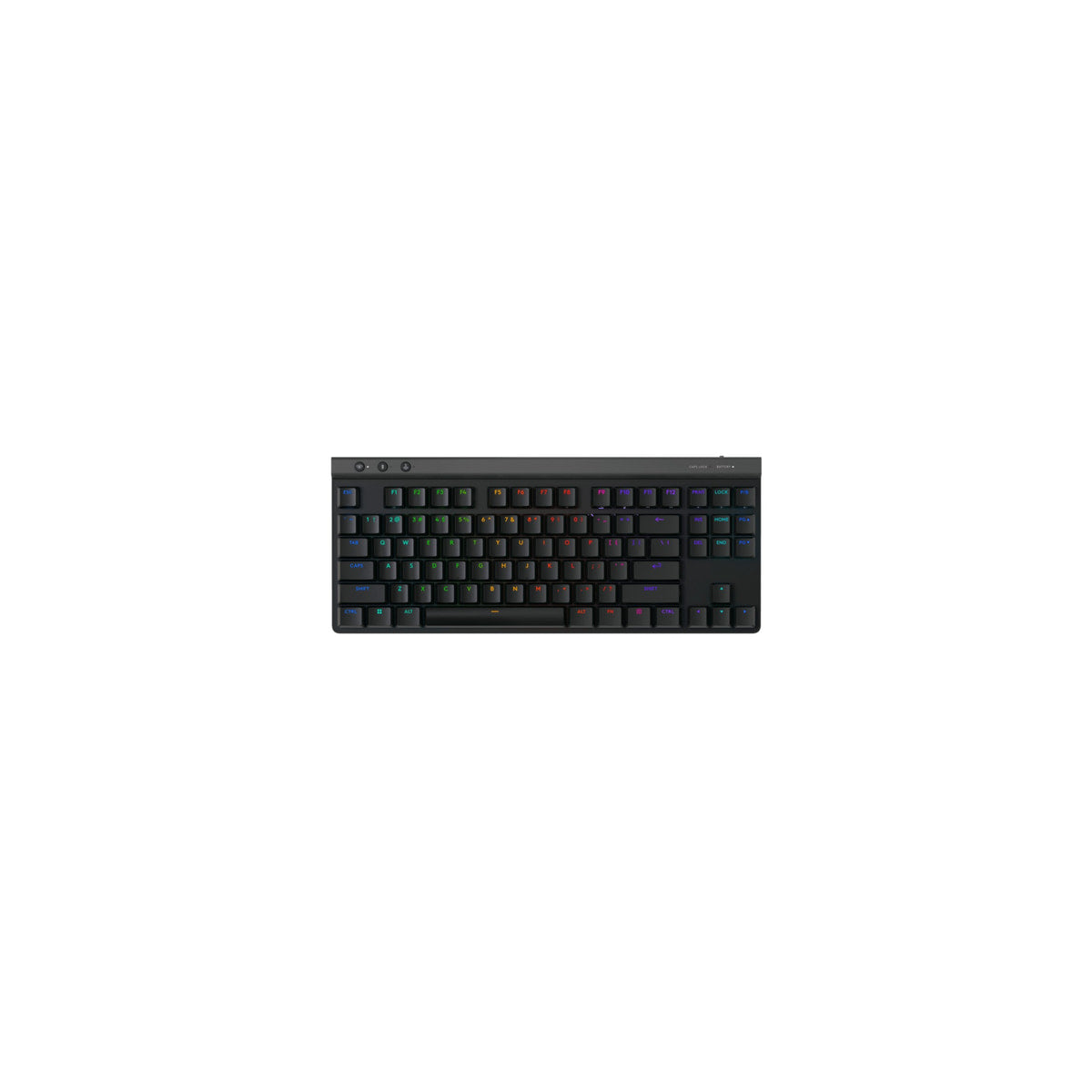 Teclado Logitech G515 LIGHTSPEED TKL inalámbrico portugués negro, vista principal