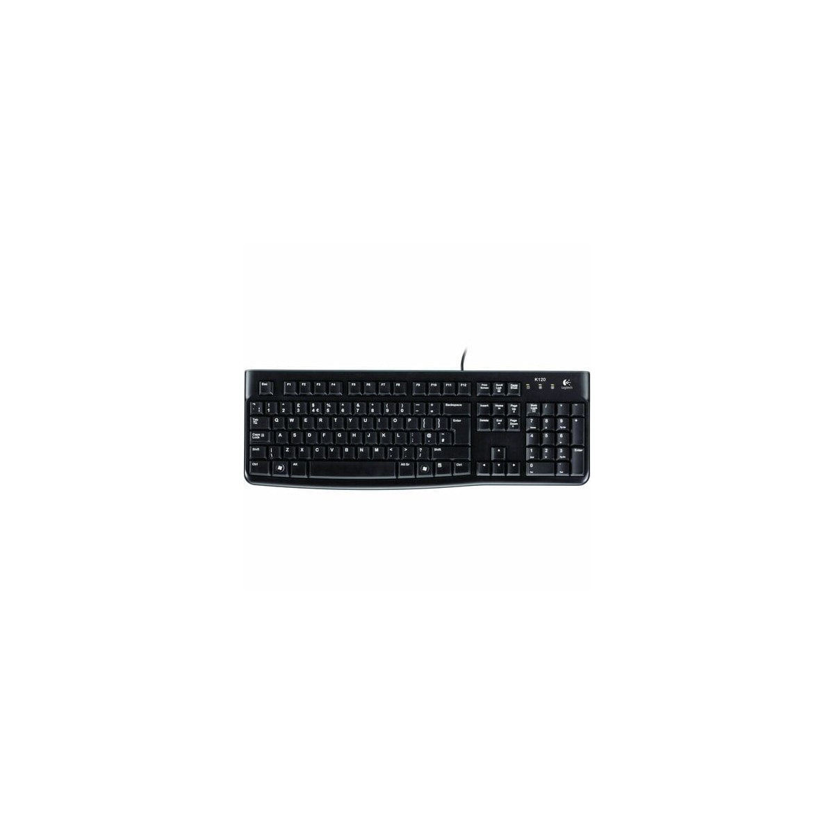 Teclado Logitech K120 Business USB español negro, vista 2
