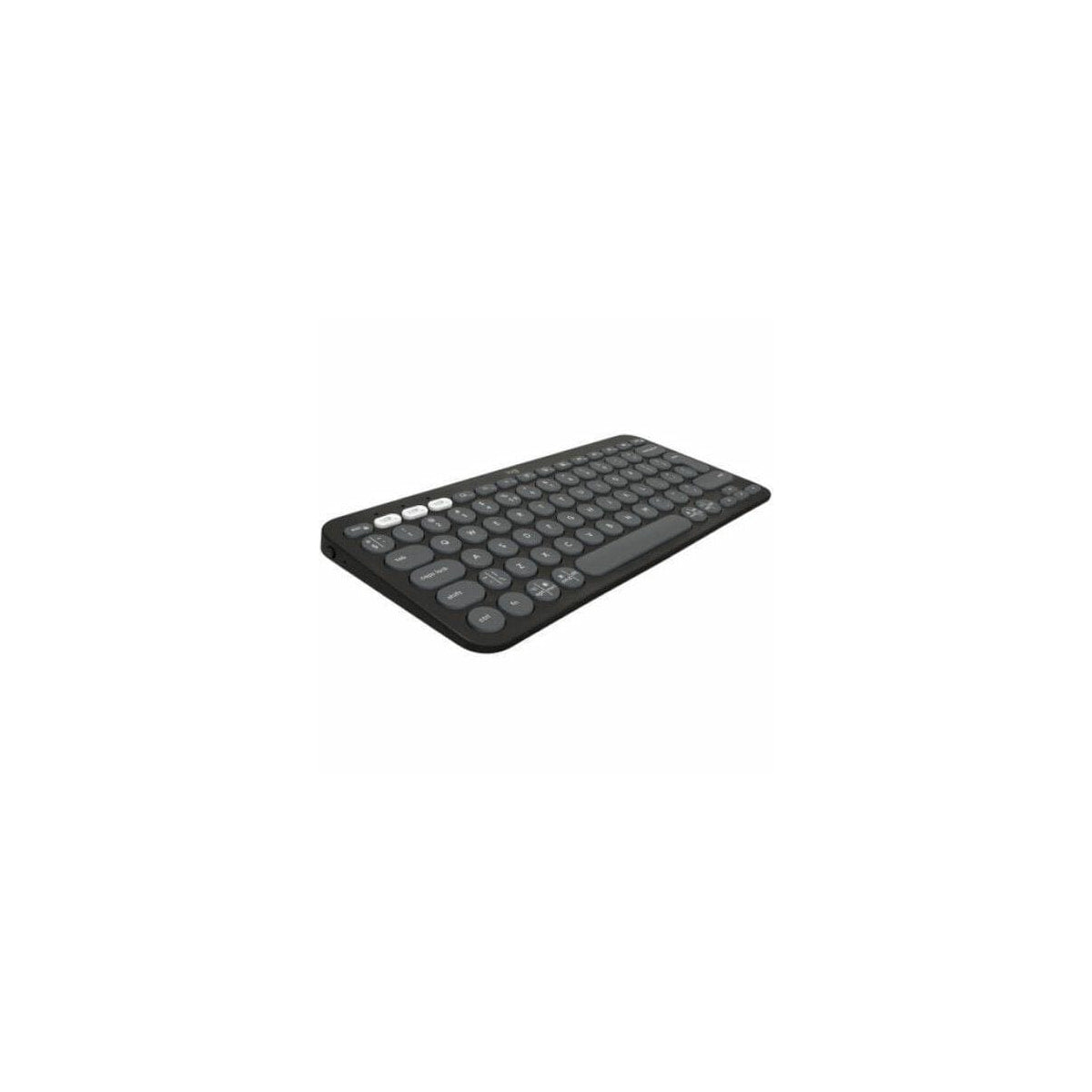 Teclado Logitech K380S inalámbrico inglés británico gris, vista 6