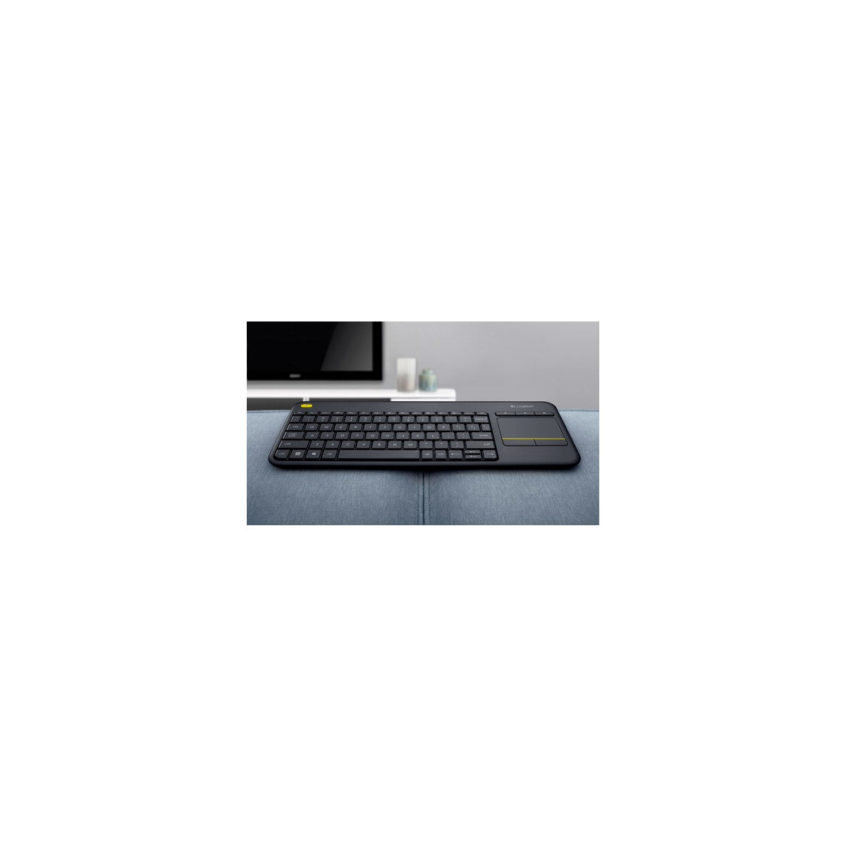 Teclado Logitech K400 Plus inalámbrico español negro, vista 5
