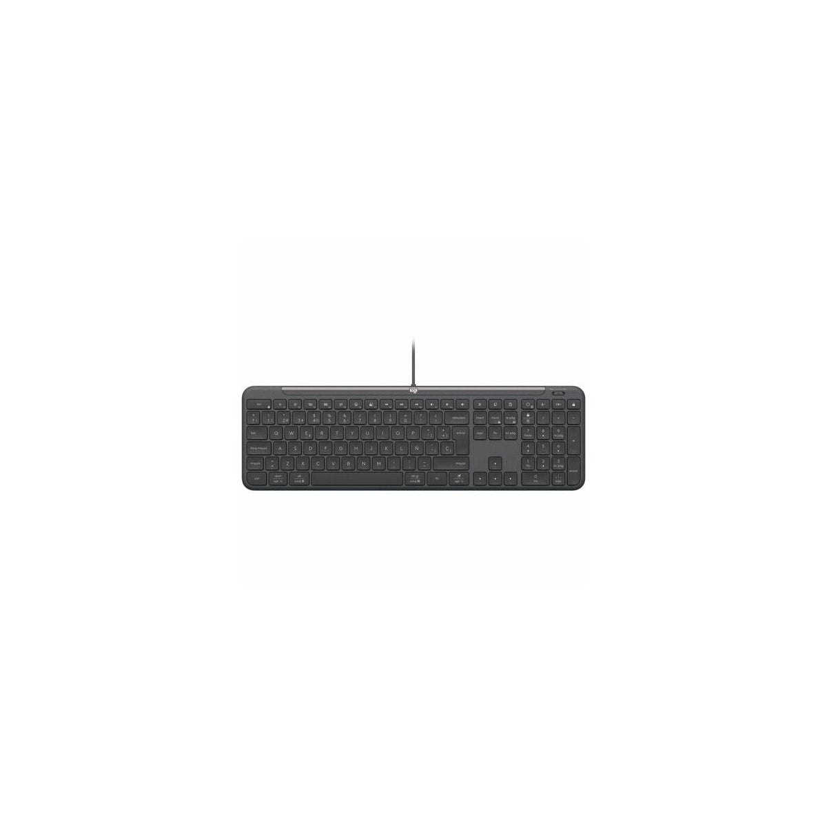 Teclado Logitech K620 Business USB español grafito, vista 3