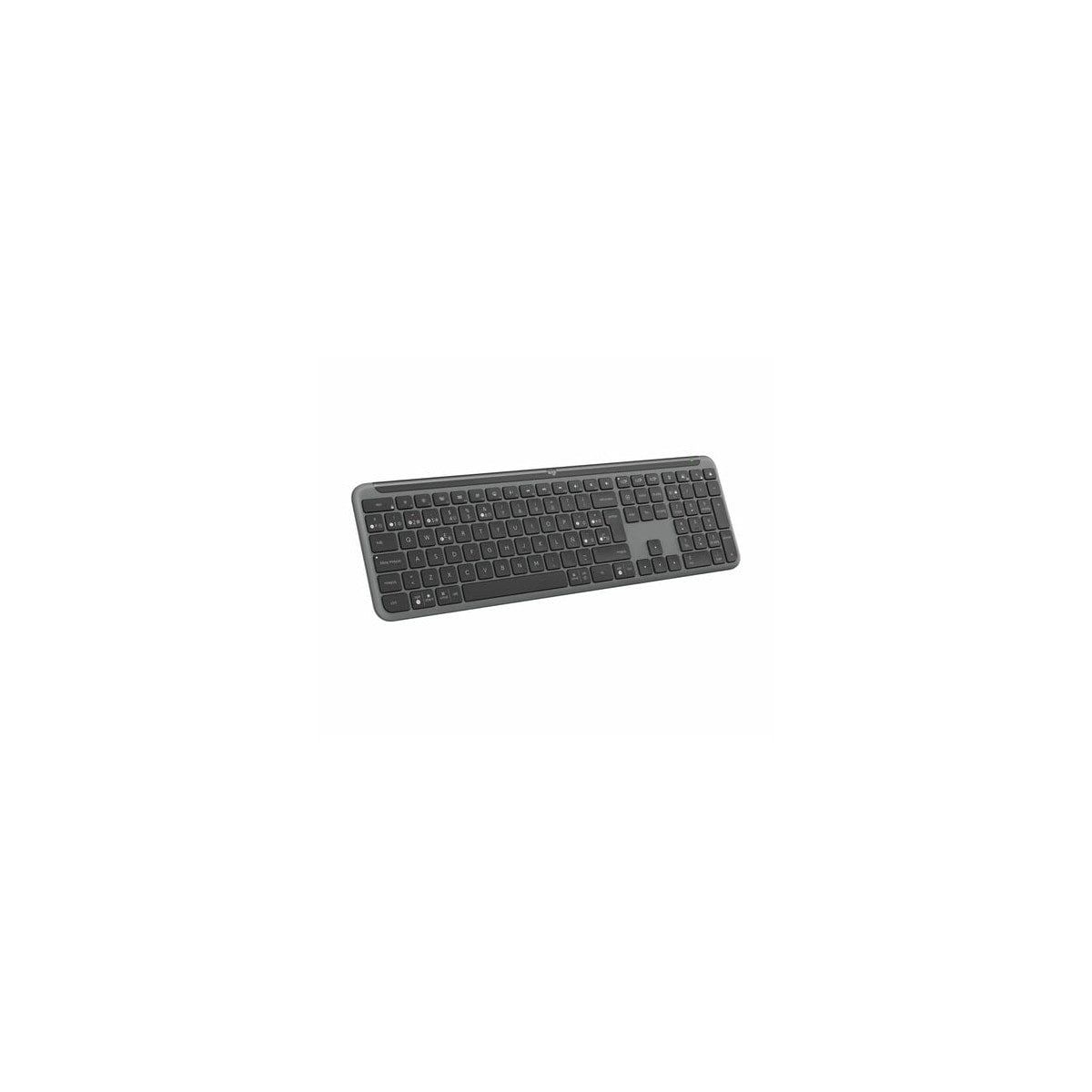 Teclado Logitech K950 inalámbrico español grafito, vista 3