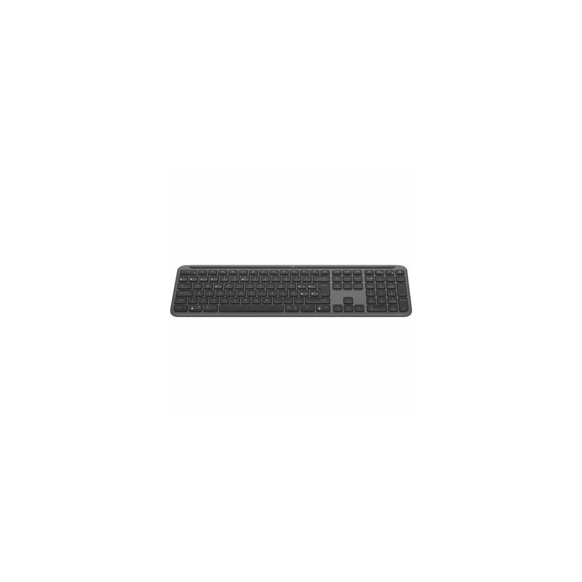 Teclado Logitech K950 inalámbrico español grafito, vista 6
