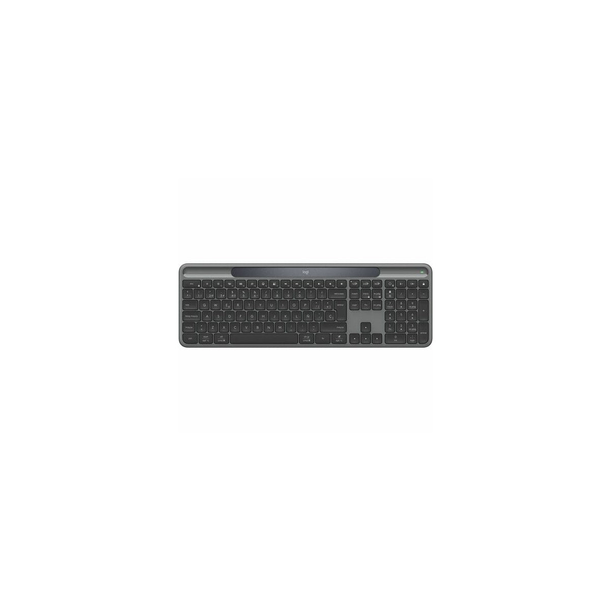 Teclado Logitech K980 inalámbrico español grafito, vista 6