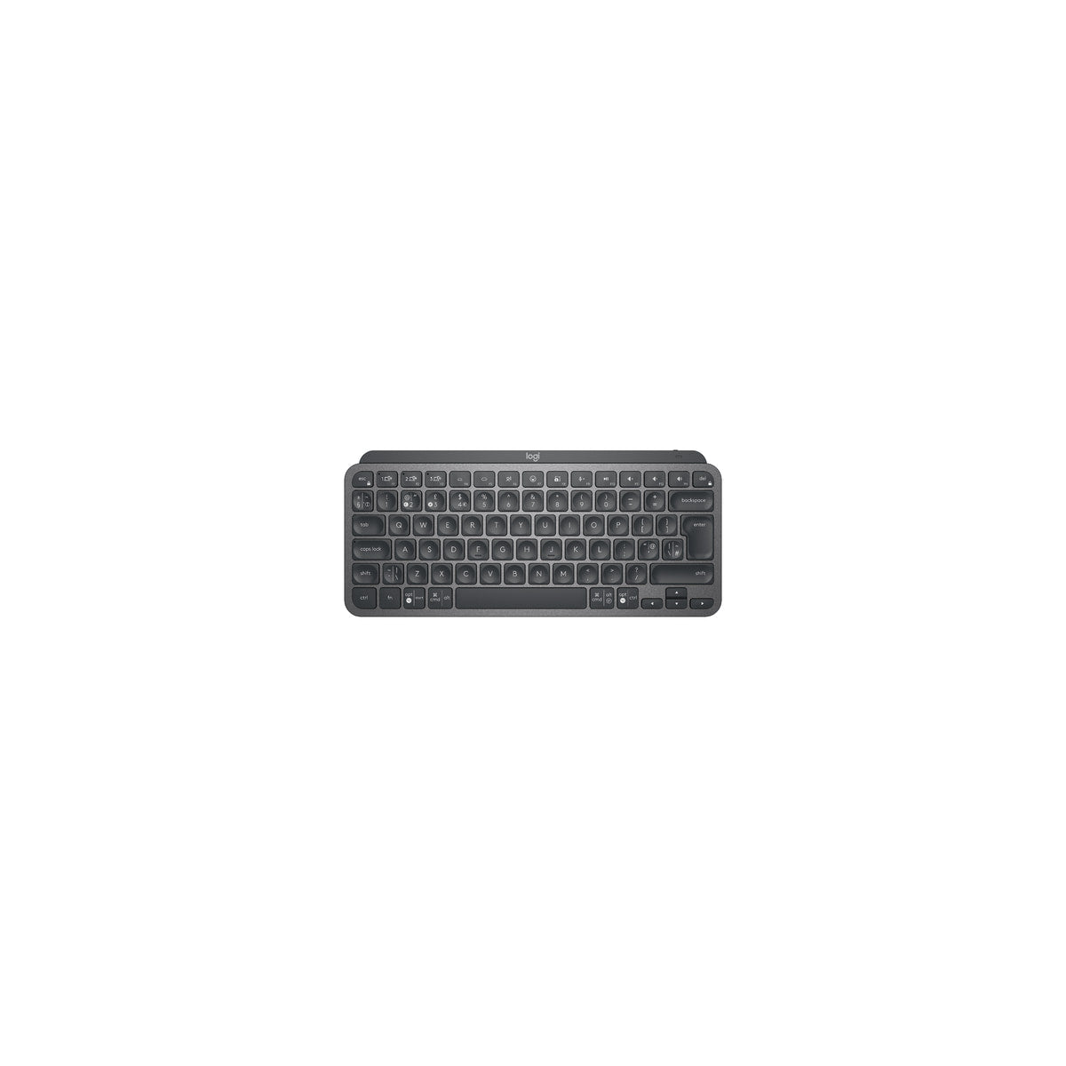 Teclado Logitech MX Keys MINI inalámbrico inglés británico grafito, vista 2