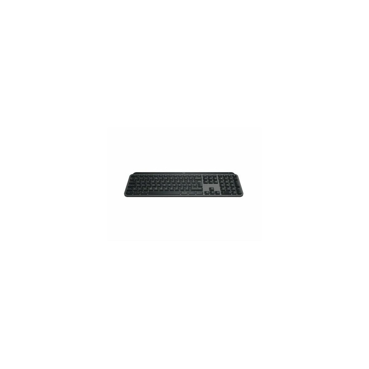 Teclado Logitech MX Keys S inalámbrico inglés estadounidense gris, vista 4