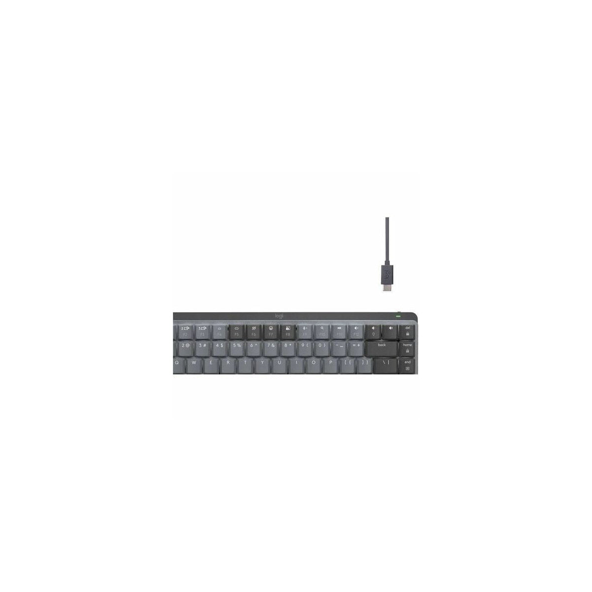 Teclado Logitech MX Mechanical Mini inglés estadounidense grafito, vista 6