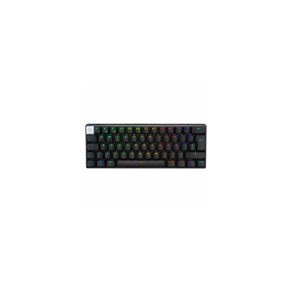 Teclado Logitech PRO X 60 inalámbrico español negro, vista 4