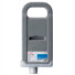 Cartucho de tinta Canon PFI-704C cian original.