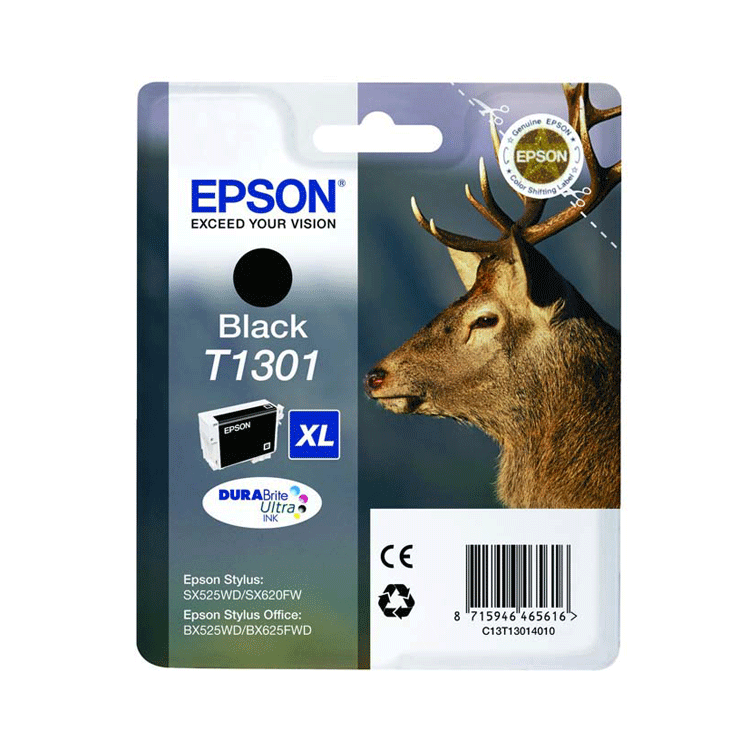 Cartucho de tinta Epson C13T13014012 negro original